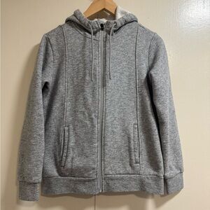 Heather Gray Figs Hooded Sweatshirt